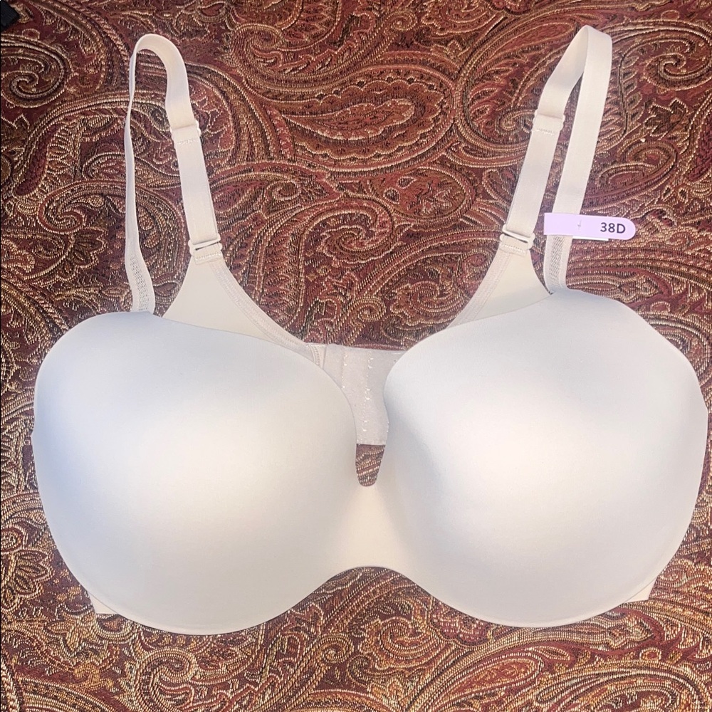Cream SeamlessUnderwire Bra